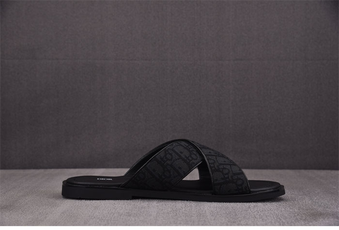 D I O R 디올 알리아스 샌들 블랙 디올 오블리크 자카드 블랙 레플리카 3번 이미지 - 신발 | 세미샵 레플리카 사이트