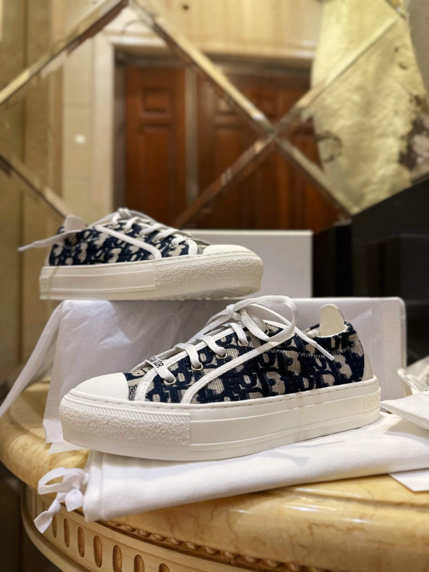 D I O R 디올 오블리크 자가드 워크인 디올 스니커즈 “35SIZE – 40SIZE” 레플리카 8번 이미지 - 신발 | 세미샵 레플리카 사이트