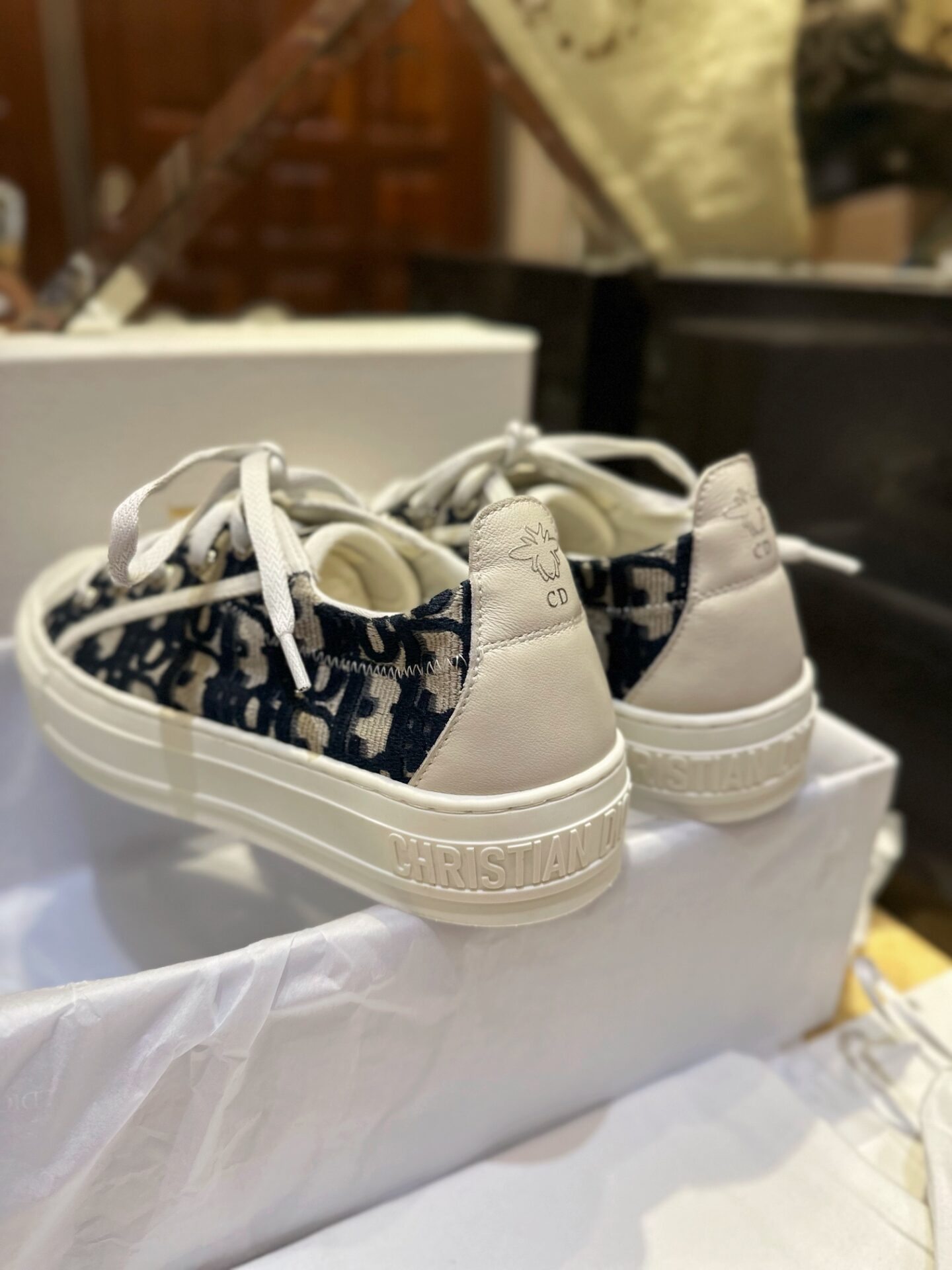 D I O R 디올 오블리크 자가드 워크인 디올 스니커즈 “35SIZE – 40SIZE” 레플리카 9번 이미지 - 신발 | 세미샵 레플리카 사이트