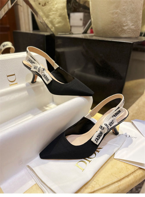 D I O R 디올 자디올 슬링백 펌프스 레플리카 8번 이미지 - 신발 | 세미샵 레플리카 사이트