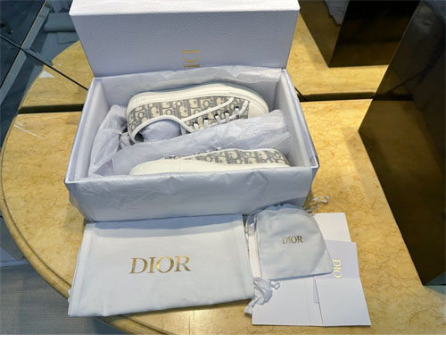 D I O R 디올 자수 로고 오블리크 스니커즈 레플리카 5번 이미지 - 신발 | 세미샵 레플리카 사이트