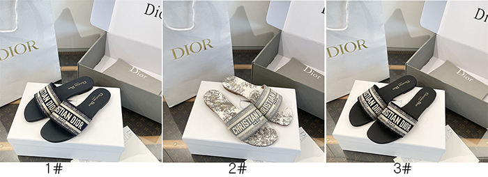 D I O R 디올 Dway 디웨이 뮬 슬리퍼 레플리카 2번 이미지 - 신발 | 세미샵 레플리카 사이트