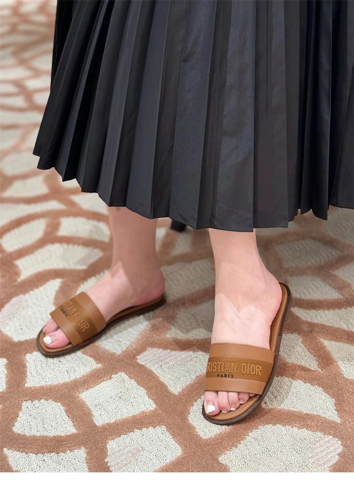 D I O R 디올 Dway 디웨이 뮬 슬리퍼 레플리카 2번 이미지 - 신발 | 세미샵 레플리카 사이트