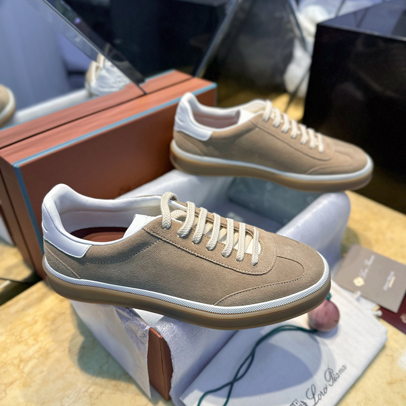 Loro Piana 로로피아나 테니스 워크 레이스업 스니커즈 레플리카 1번 이미지 - 신발 | 세미샵 레플리카 사이트