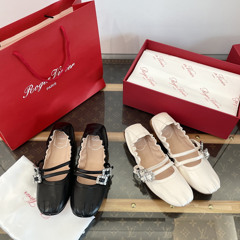 Roger Vivier 로저비비에 스트랩 발레리나 플랫 슈즈 레플리카 1번 이미지 - 신발 | 세미샵 레플리카 사이트