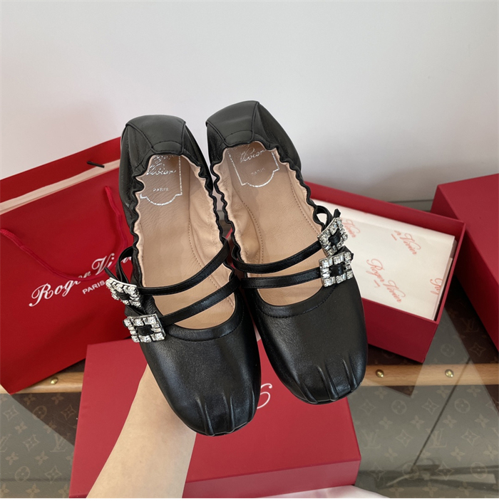 Roger Vivier 로저비비에 스트랩 발레리나 플랫 슈즈 레플리카 8번 이미지 - 신발 | 세미샵 레플리카 사이트