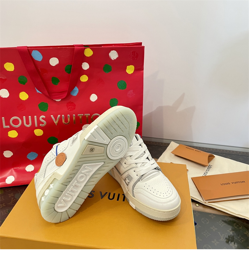 Louis Vuitton 루이비통 LV 트레이너 스니커즈 화이트 레플리카 7번 이미지 - 신발 | 세미샵 레플리카 사이트