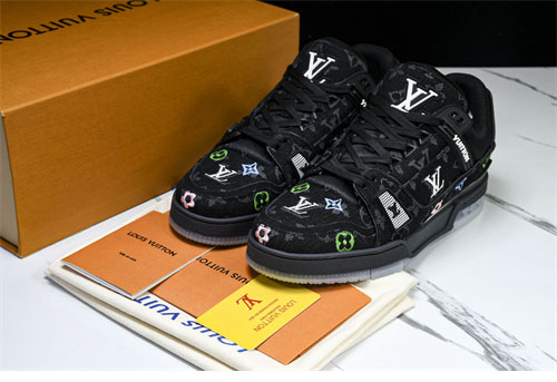 Louis Vuitton 루이비통 LV 트레이너 스니커즈 레플리카 28번 이미지 - 신발 | 세미샵 레플리카 사이트