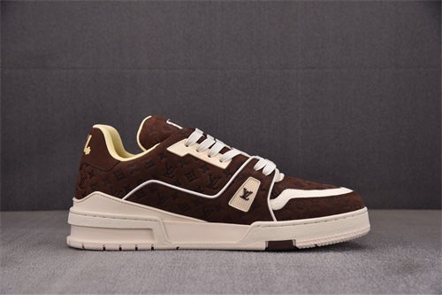 Louis Vuitton 루이비통 x 타일러 크리에이터 LV 트레이너 모카 레플리카 2번 이미지 - 신발 | 세미샵 레플리카 사이트