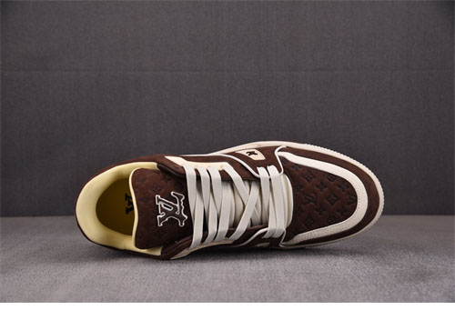 Louis Vuitton 루이비통 x 타일러 크리에이터 LV 트레이너 모카 레플리카 3번 이미지 - 신발 | 세미샵 레플리카 사이트