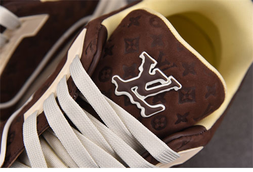 Louis Vuitton 루이비통 x 타일러 크리에이터 LV 트레이너 모카 레플리카 10번 이미지 - 신발 | 세미샵 레플리카 사이트