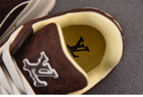 Louis Vuitton 루이비통 x 타일러 크리에이터 LV 트레이너 모카 레플리카 11번 이미지 - 신발 | 세미샵 레플리카 사이트