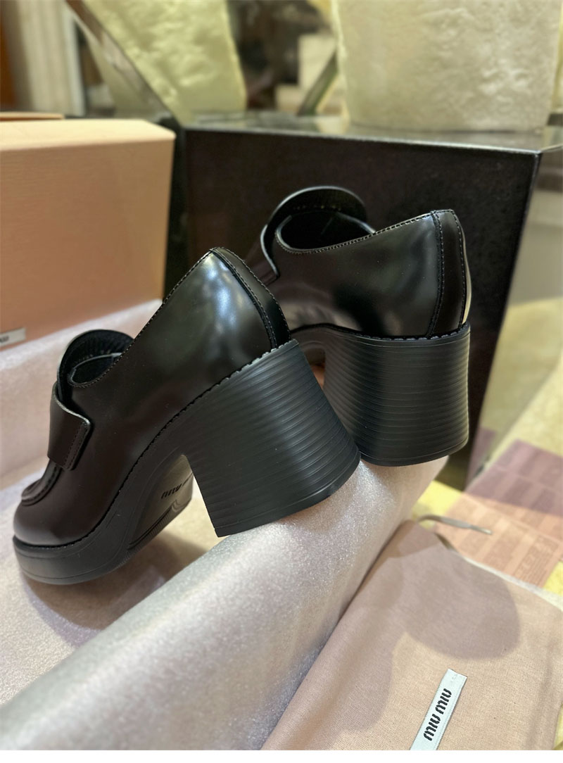 Miu Miu 미우미우 브러쉬드 레더 페니로퍼 레플리카 10번 이미지 - 신발 | 세미샵 레플리카 사이트