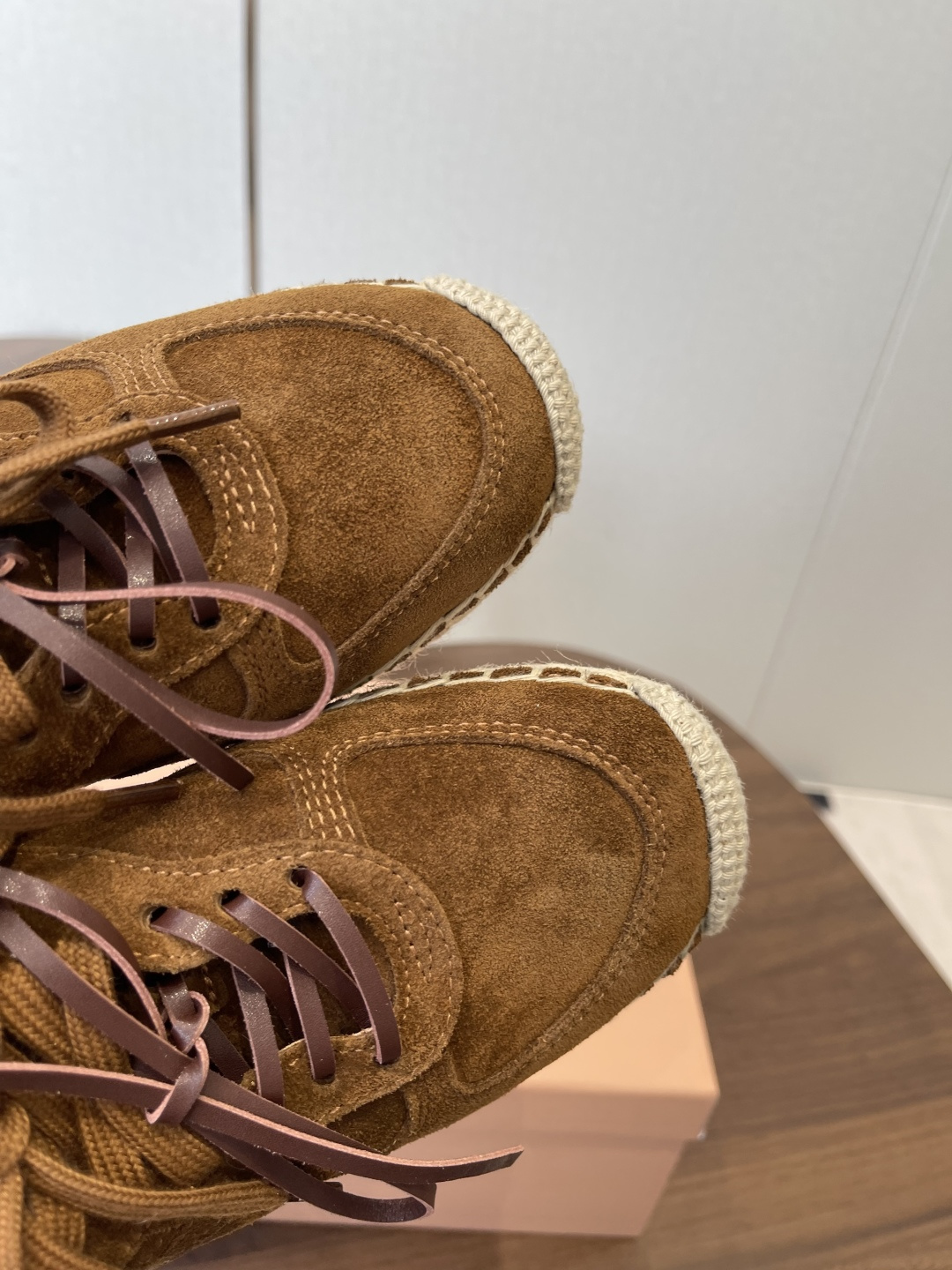 미우미우 미우미우 에스파드리유 스웨이드 스니커즈 레플리카 10번 이미지 - 신발 | 세미샵 레플리카 사이트