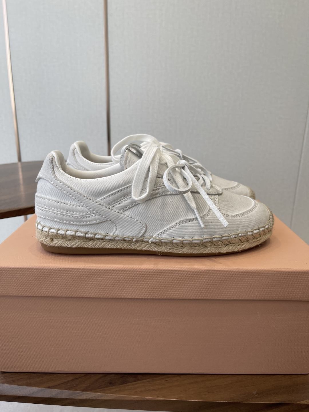 미우미우 미우미우 에스파드리유 스웨이드 스니커즈 레플리카 21번 이미지 - 신발 | 세미샵 레플리카 사이트