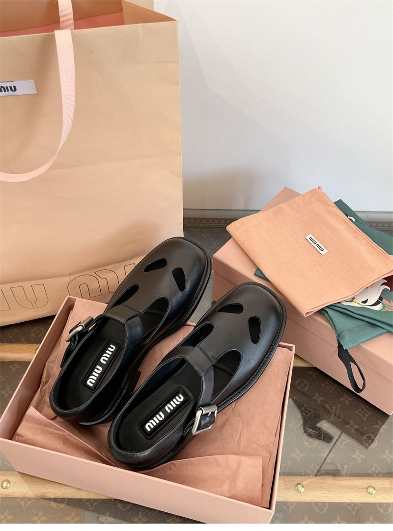 Miu Miu 미우미우 T 버클 메리제인 로퍼 레플리카 5번 이미지 - 신발 | 세미샵 레플리카 사이트