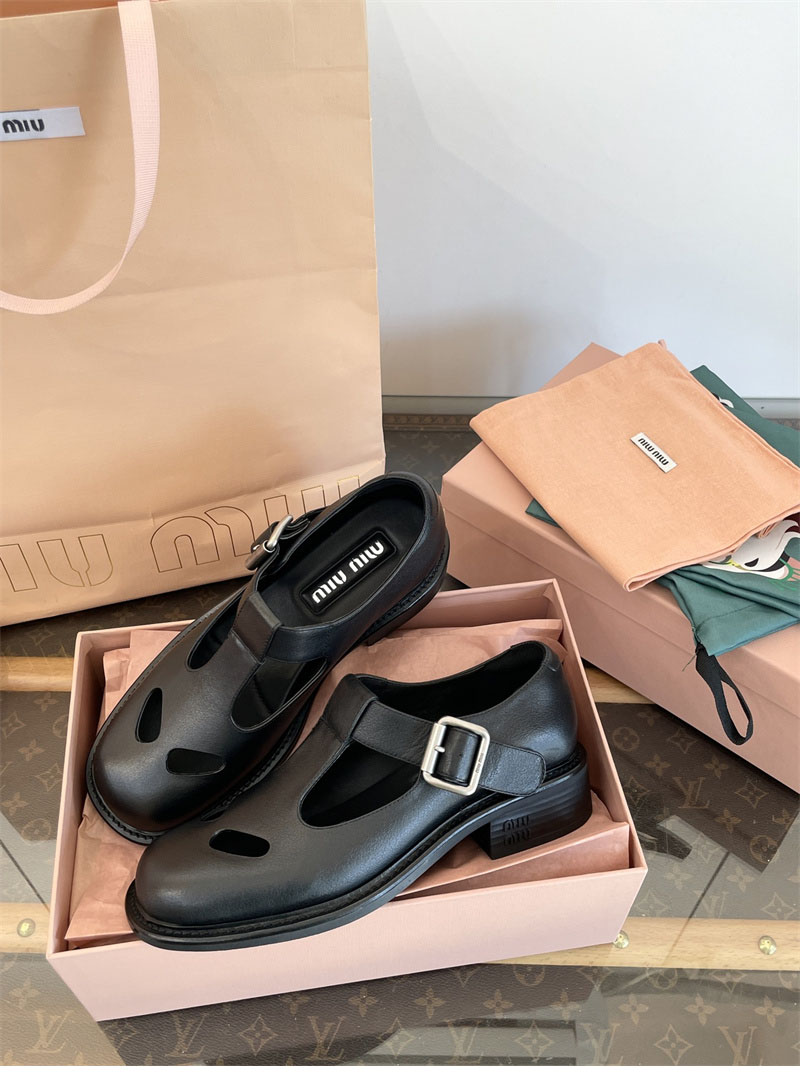 Miu Miu 미우미우 T 버클 메리제인 로퍼 레플리카 7번 이미지 - 신발 | 세미샵 레플리카 사이트