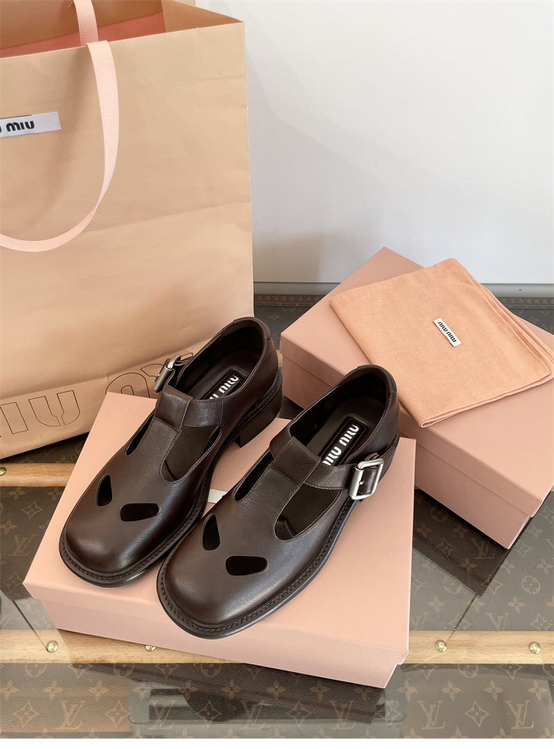 Miu Miu 미우미우 T 버클 메리제인 로퍼 레플리카 9번 이미지 - 신발 | 세미샵 레플리카 사이트