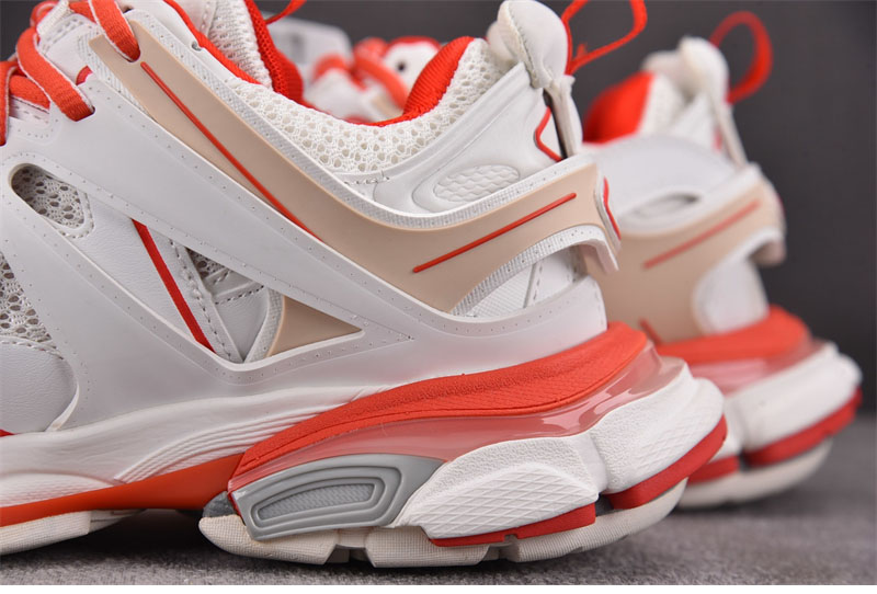 발렌시아가 발렌시아가 트랙 스니커즈 화이트 오렌지 레플리카 10번 이미지 - 신발 | 세미샵 레플리카 사이트