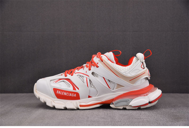 발렌시아가 발렌시아가 트랙 스니커즈 화이트 오렌지 레플리카 2번 이미지 - 신발 | 세미샵 레플리카 사이트