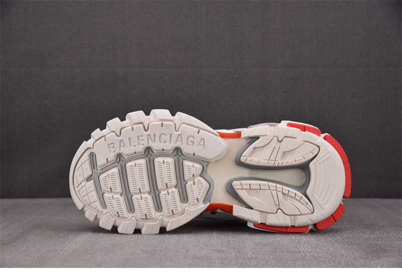 발렌시아가 발렌시아가 트랙 스니커즈 화이트 오렌지 레플리카 4번 이미지 - 신발 | 세미샵 레플리카 사이트