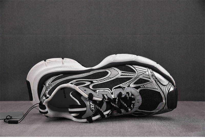 발렌시아가 발렌시아가 3XL 원아웃 이팩트 스니커즈 블랙 실버 레플리카 5번 이미지 - 신발 | 세미샵 레플리카 사이트