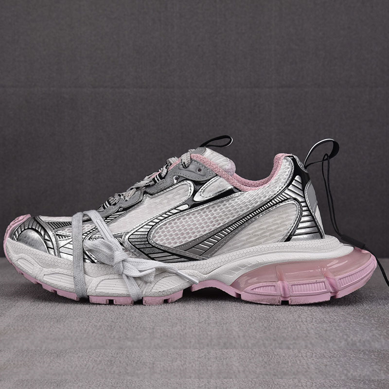 발렌시아가 발렌시아가 3XL 원아웃 이팩트 스니커즈 화이트 핑크 레플리카 1번 이미지 - 신발 | 세미샵 레플리카 사이트