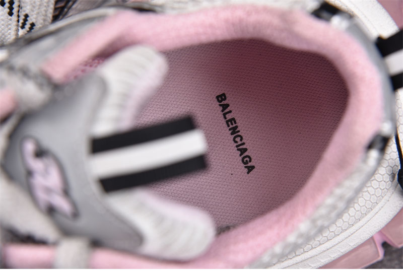 발렌시아가 발렌시아가 3XL 원아웃 이팩트 스니커즈 화이트 핑크 레플리카 3번 이미지 - 신발 | 세미샵 레플리카 사이트