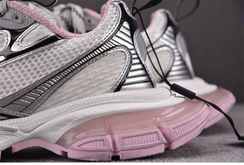 발렌시아가 발렌시아가 3XL 원아웃 이팩트 스니커즈 화이트 핑크 레플리카 4번 이미지 - 신발 | 세미샵 레플리카 사이트