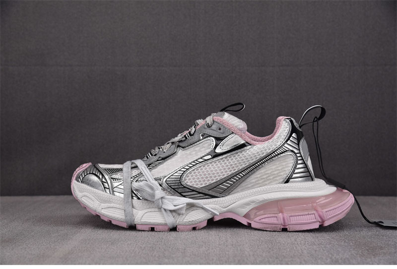 발렌시아가 발렌시아가 3XL 원아웃 이팩트 스니커즈 화이트 핑크 레플리카 7번 이미지 - 신발 | 세미샵 레플리카 사이트