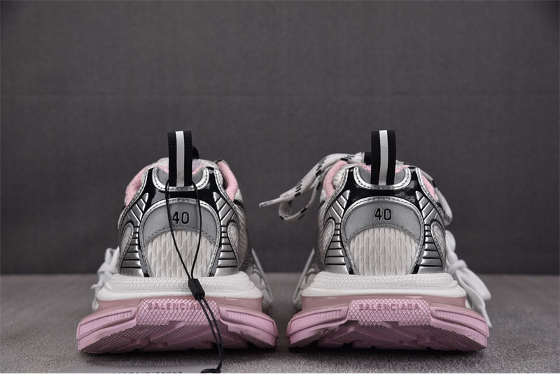 발렌시아가 발렌시아가 3XL 원아웃 이팩트 스니커즈 화이트 핑크 레플리카 6번 이미지 - 신발 | 세미샵 레플리카 사이트