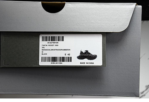 Balenciaga 발렌시아가 3XL XXXL 스니커즈 블랙 W3XST1000 레플리카 28번 이미지 - 신발 | 세미샵 레플리카 사이트