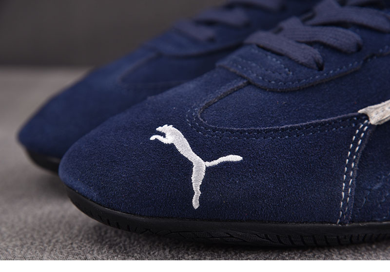 Balenciaga 퓨마 x 발렌시아가 스피드캣 스웨이드 네이비 화이트 레플리카 4번 이미지 - 신발 | 세미샵 레플리카 사이트