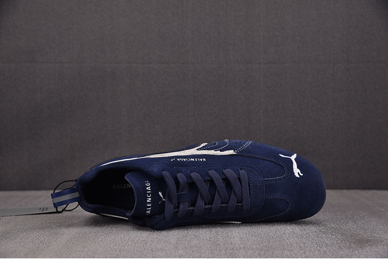 Balenciaga 퓨마 x 발렌시아가 스피드캣 스웨이드 네이비 화이트 레플리카 9번 이미지 - 신발 | 세미샵 레플리카 사이트