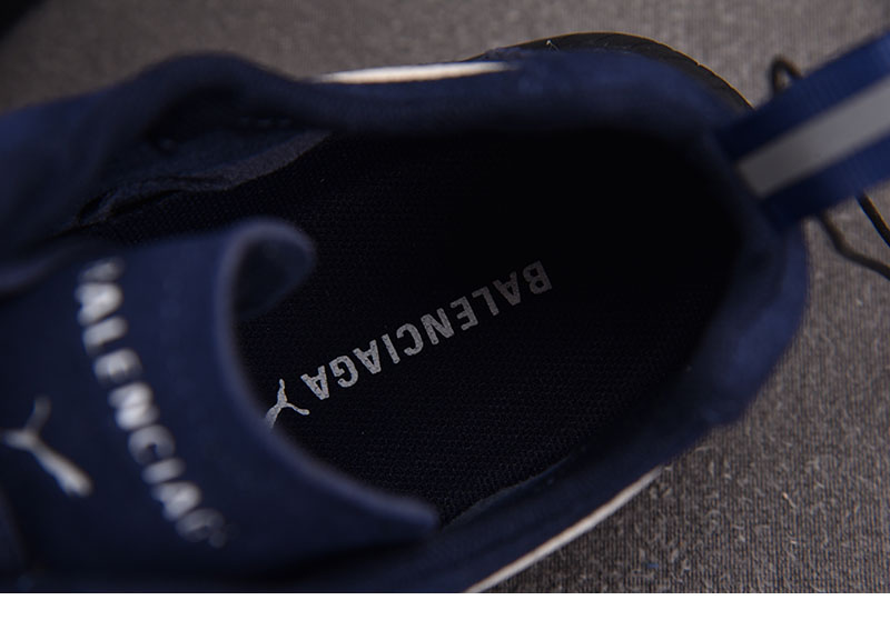 Balenciaga 퓨마 x 발렌시아가 스피드캣 스웨이드 네이비 화이트 레플리카 10번 이미지 - 신발 | 세미샵 레플리카 사이트
