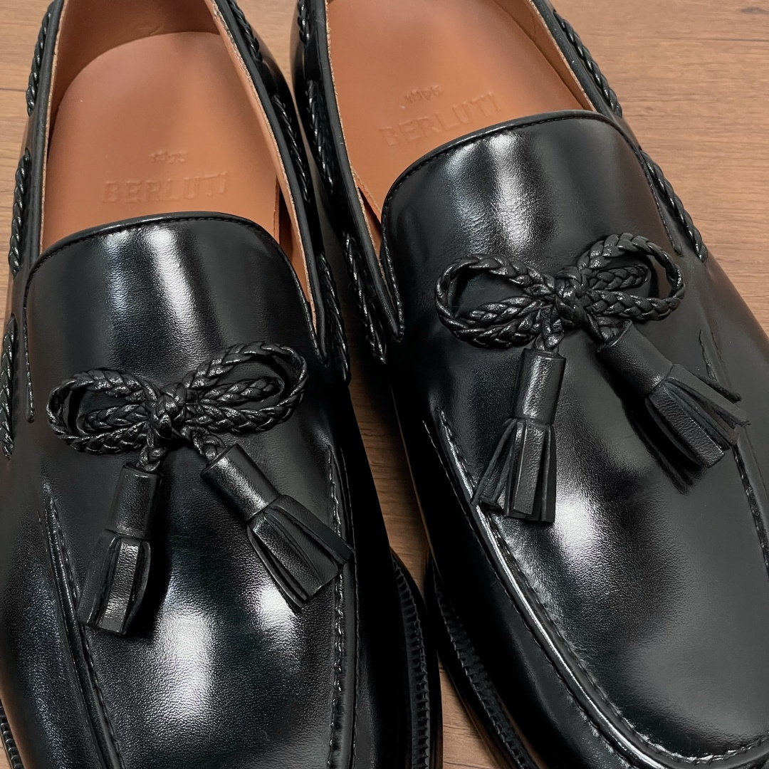 벨루티 벨루티 앤디 브레이디드 레더 테슬 로퍼 레플리카 8번 이미지 - 신발 | 세미샵 레플리카 사이트