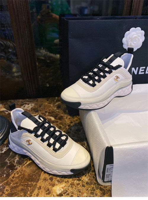 C H A N E L 샤넬 믹스드파이버 스니커즈 레플리카 4번 이미지 - 신발 | 세미샵 레플리카 사이트