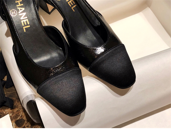 C H A N E L 샤넬 슬링백 클래식 고트스킨 7cm 레플리카 12번 이미지 - 신발 | 세미샵 레플리카 사이트