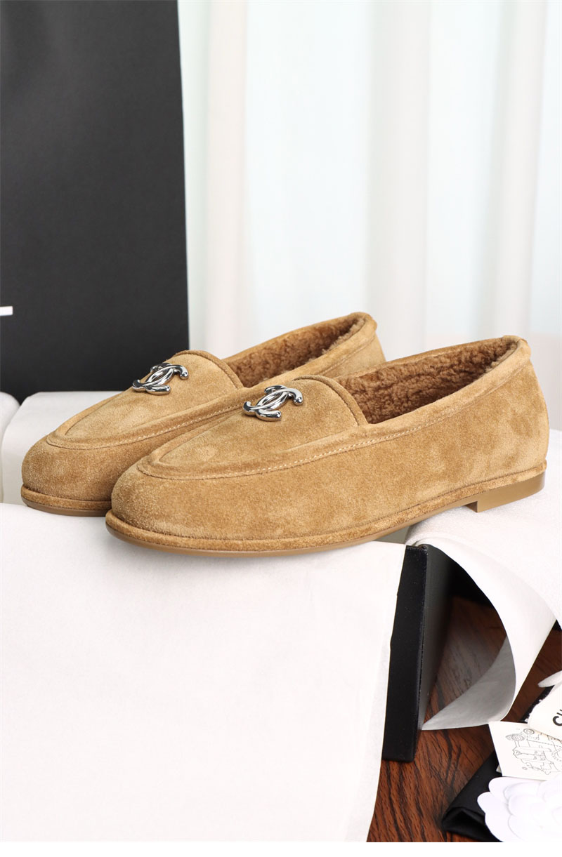 샤넬 샤넬 시어링 스웨이드 모카신 로퍼 레플리카 1번 이미지 - 신발 | 세미샵 레플리카 사이트