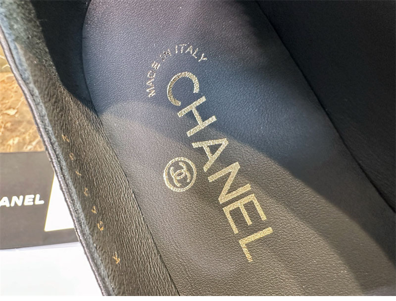 샤넬 샤넬 카프스킨 진주 스트랩 메리제인 구두 레플리카 20번 이미지 - 신발 | 세미샵 레플리카 사이트