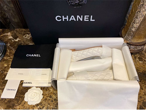 C H A N E L 샤넬 카프스킨 퀼팅 발레리나 플랫 슈즈 레플리카 2번 이미지 - 신발 | 세미샵 레플리카 사이트