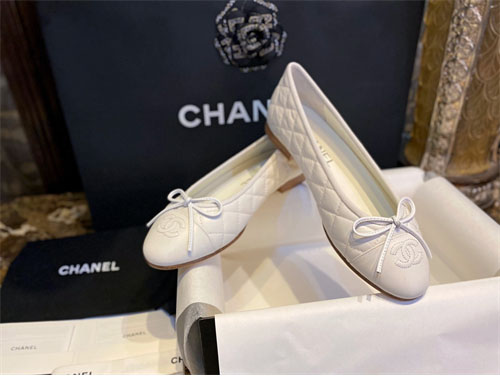 C H A N E L 샤넬 카프스킨 퀼팅 발레리나 플랫 슈즈 레플리카 6번 이미지 - 신발 | 세미샵 레플리카 사이트