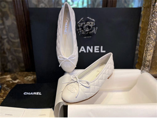 C H A N E L 샤넬 카프스킨 퀼팅 발레리나 플랫 슈즈 레플리카 9번 이미지 - 신발 | 세미샵 레플리카 사이트