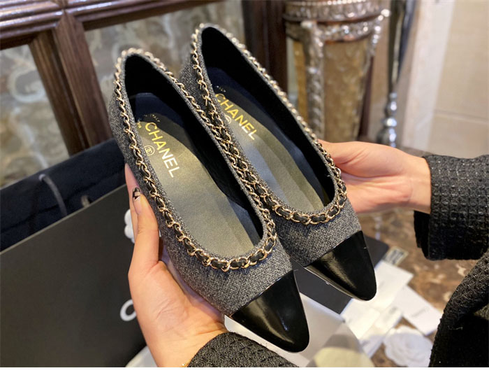 C H A N E L 샤넬 트위드 메리제인 플랫 슈즈 레플리카 10번 이미지 - 신발 | 세미샵 레플리카 사이트