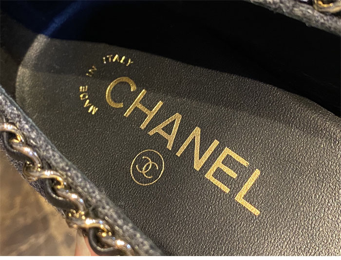 C H A N E L 샤넬 트위드 메리제인 플랫 슈즈 레플리카 13번 이미지 - 신발 | 세미샵 레플리카 사이트