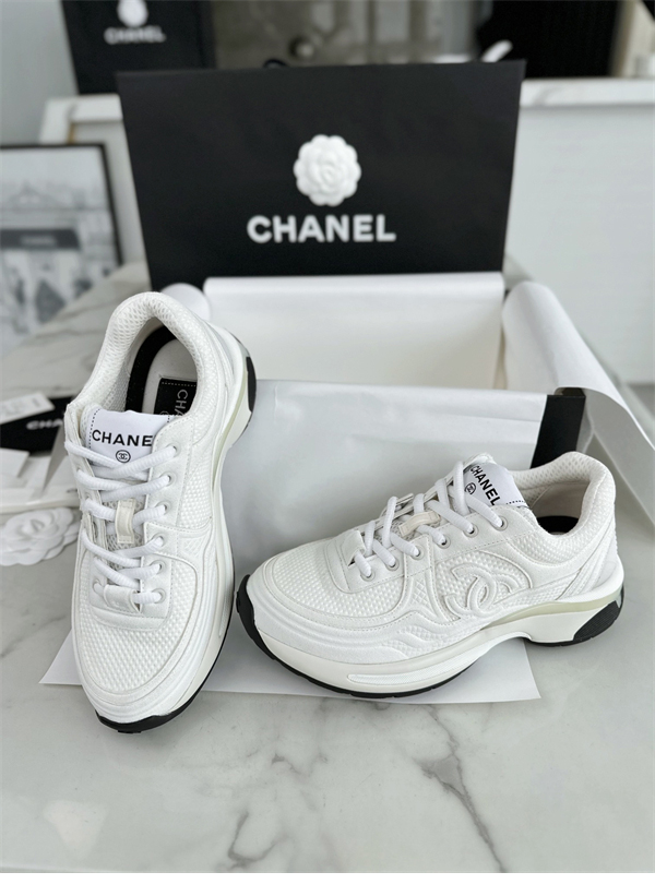 C H A N E L 샤넬 패브릭 샤식스 스니커즈 레플리카 6번 이미지 - 신발 | 세미샵 레플리카 사이트