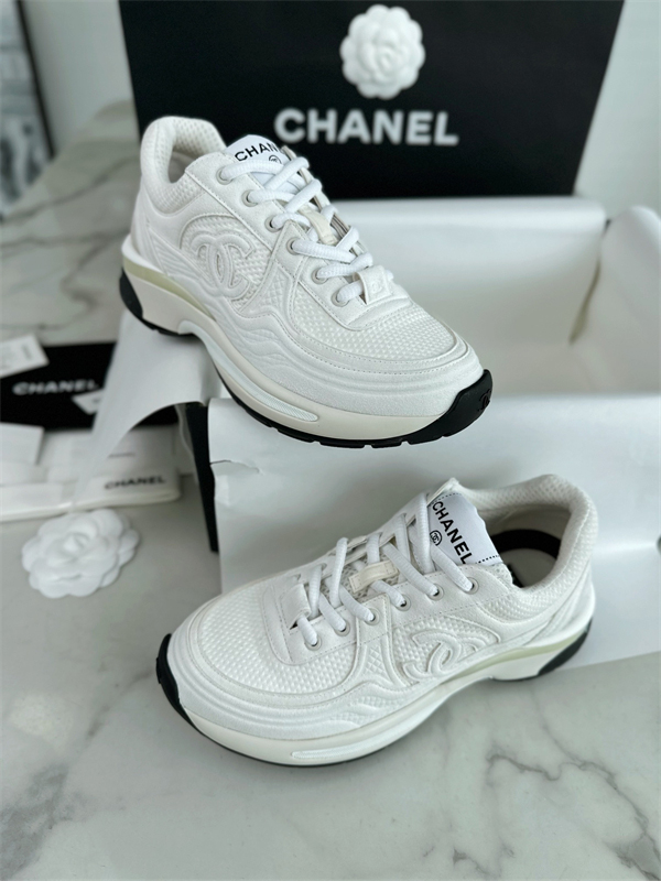 C H A N E L 샤넬 패브릭 샤식스 스니커즈 레플리카 7번 이미지 - 신발 | 세미샵 레플리카 사이트