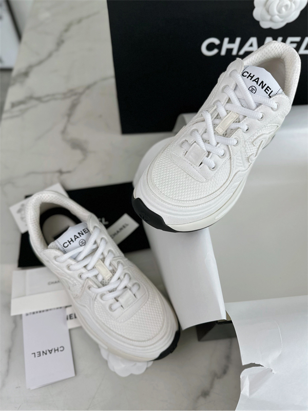 C H A N E L 샤넬 패브릭 샤식스 스니커즈 레플리카 8번 이미지 - 신발 | 세미샵 레플리카 사이트