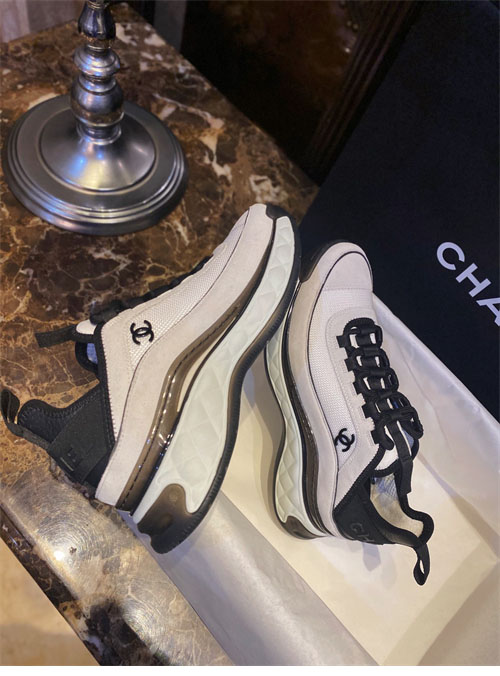 C H A N E L 샤넬 22C 믹스드파이버 스니커즈 레플리카 20번 이미지 - 신발 | 세미샵 레플리카 사이트