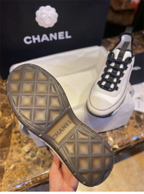 C H A N E L 샤넬 22C 믹스드파이버 스니커즈 레플리카 21번 이미지 - 신발 | 세미샵 레플리카 사이트